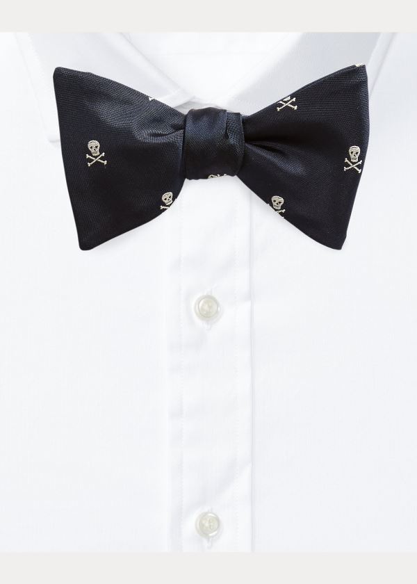 Ralph Lauren Skull-and-Crossbones Bow Slips Herre Danmark (RCWJP3842)